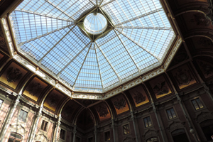 Inside Palácio da Bolsa's Hall of Nations