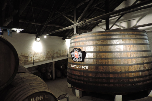 Inside the Taylor's Port cellars 