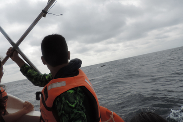 Towards Isla de la Plata of the coast of Puerto López