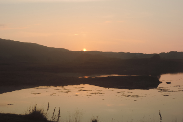 Sunset on the island of Mull