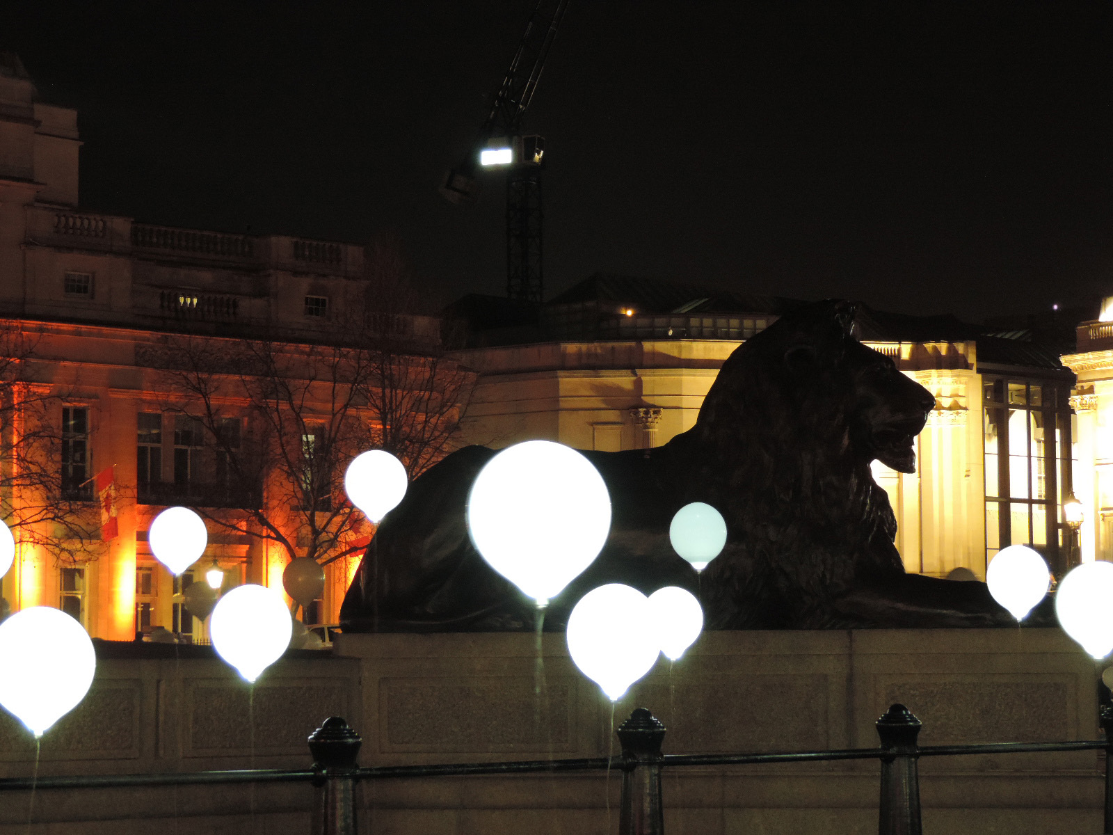 Child Hood (lion close) by Collectif Coin in Trafalgar Square