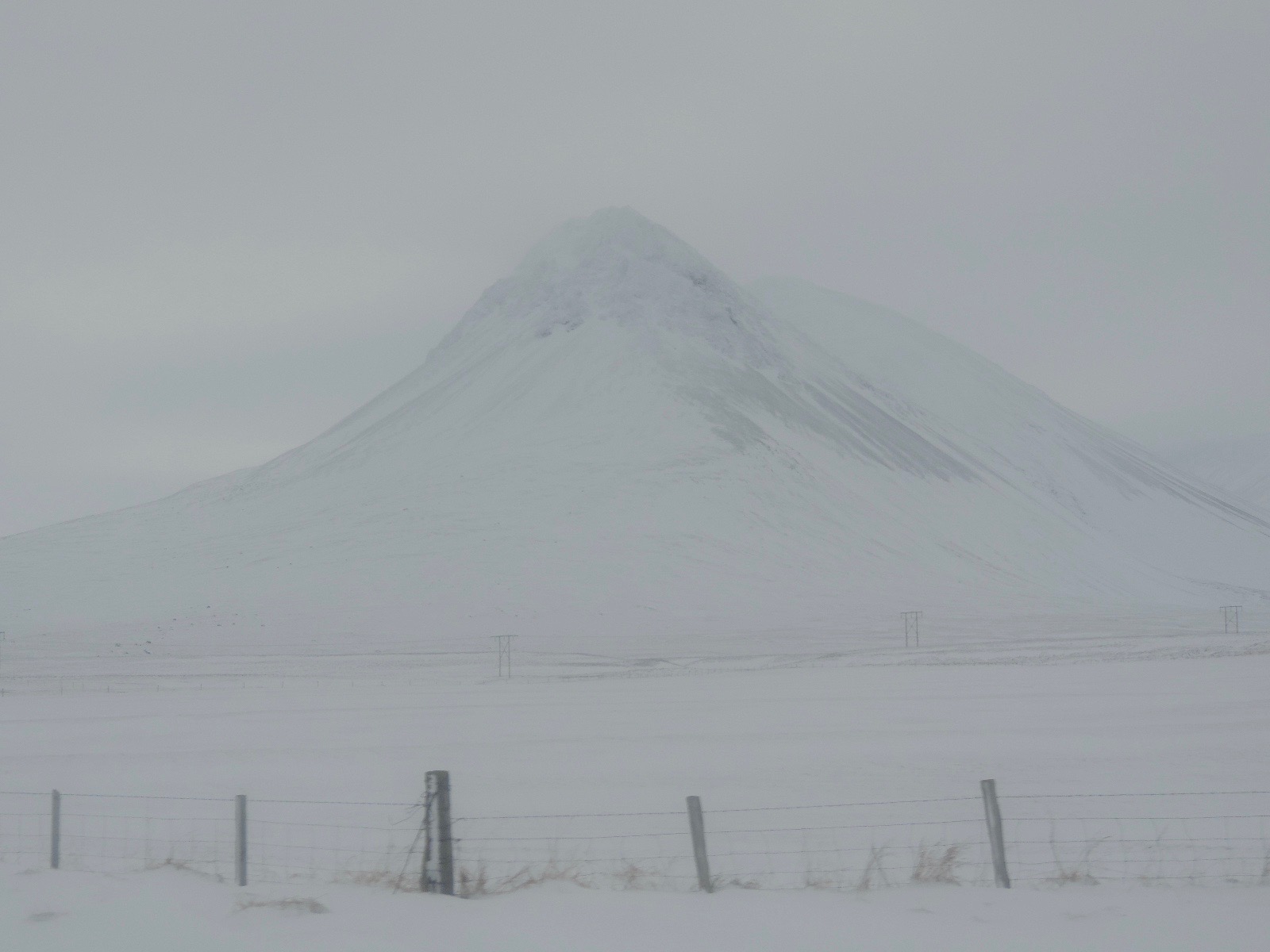 The road past Varmahlíð, western Iceland