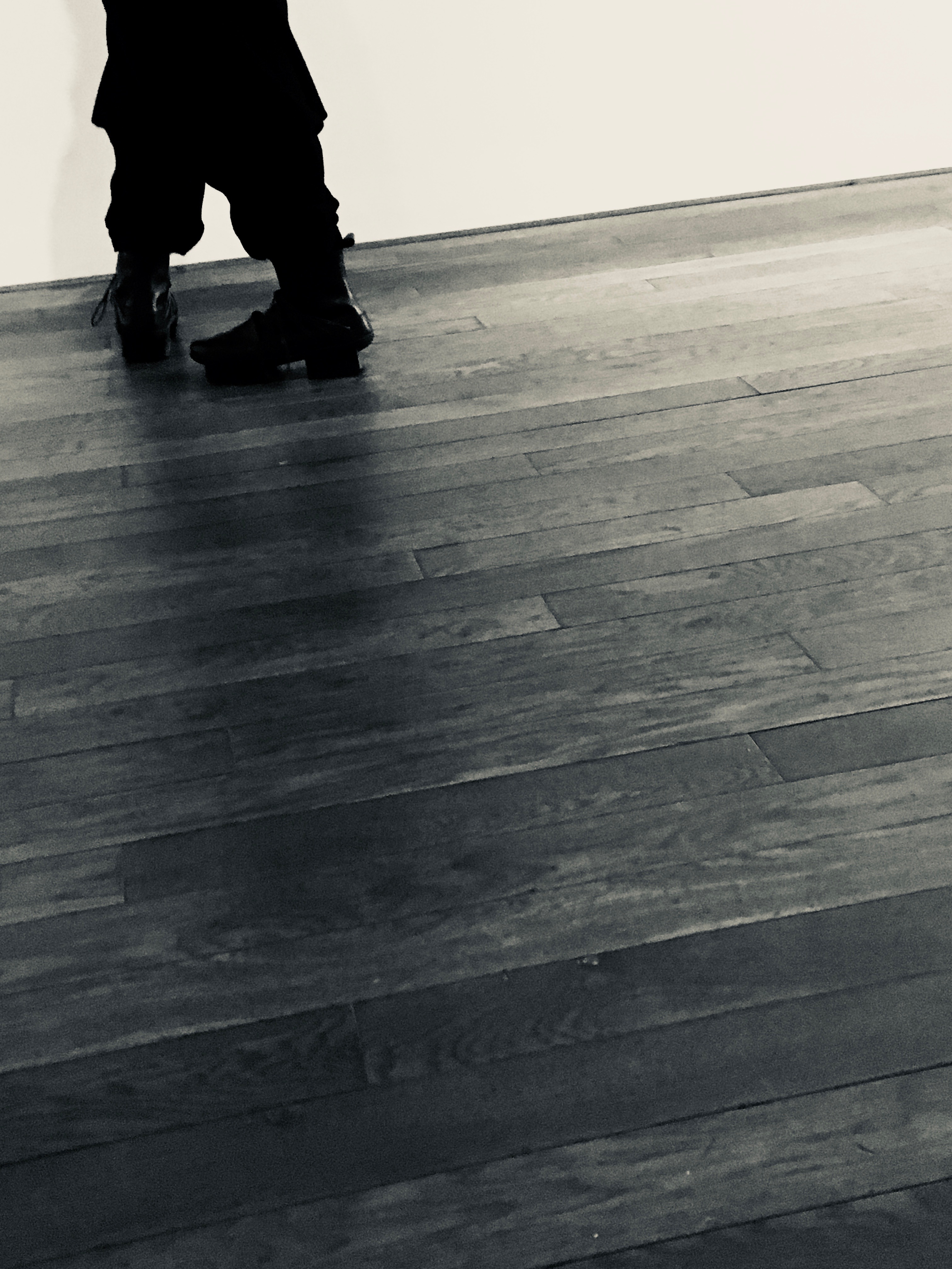 Old school shoes in the Photographer's Gallery in London