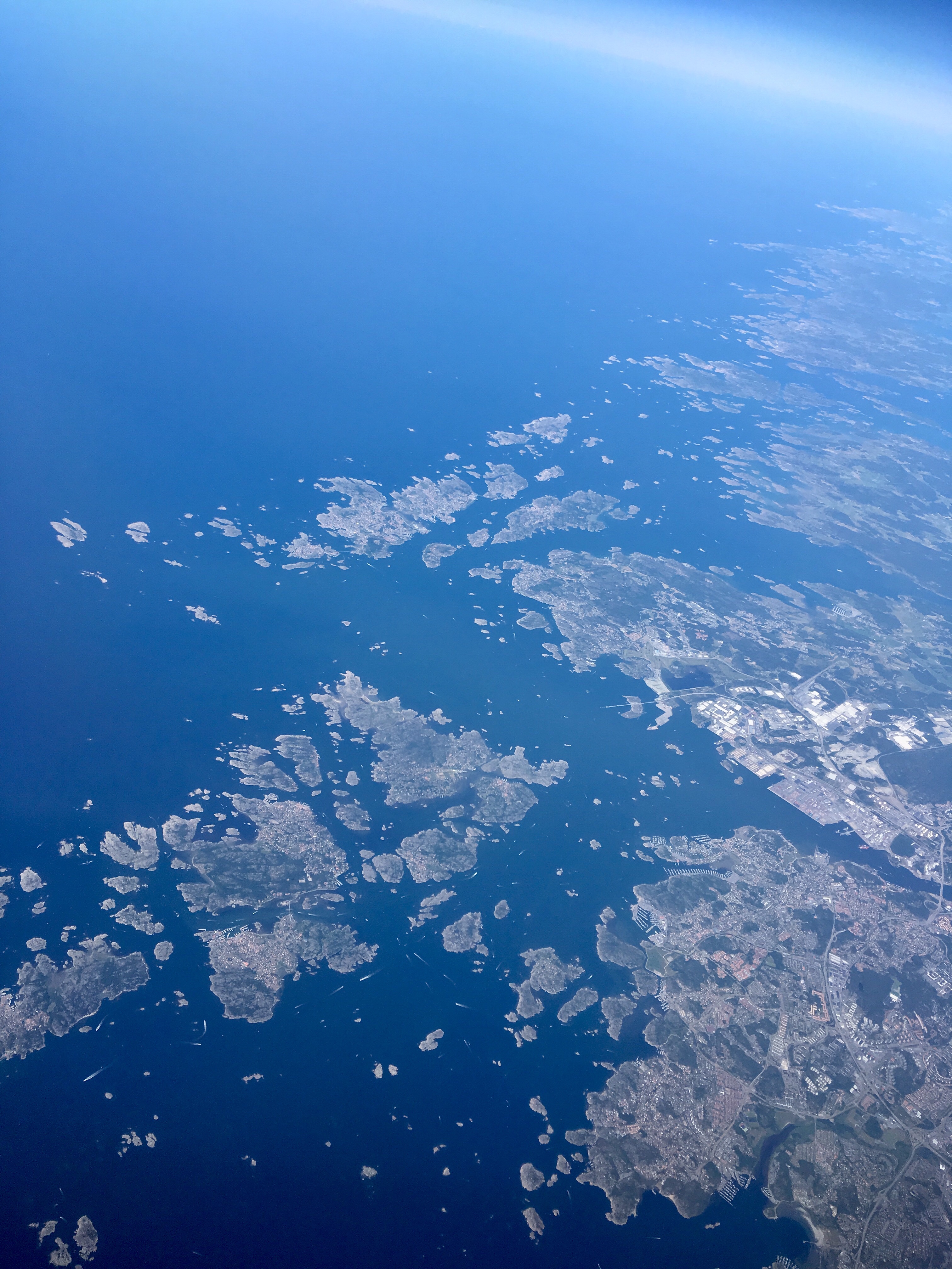 Islands off the coast of Norway