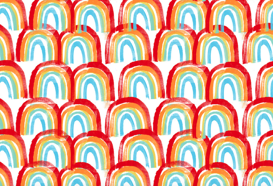 Rainbow pattern