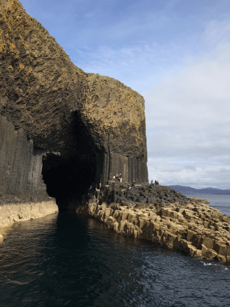 Fingal's Cave at the island of Staffa