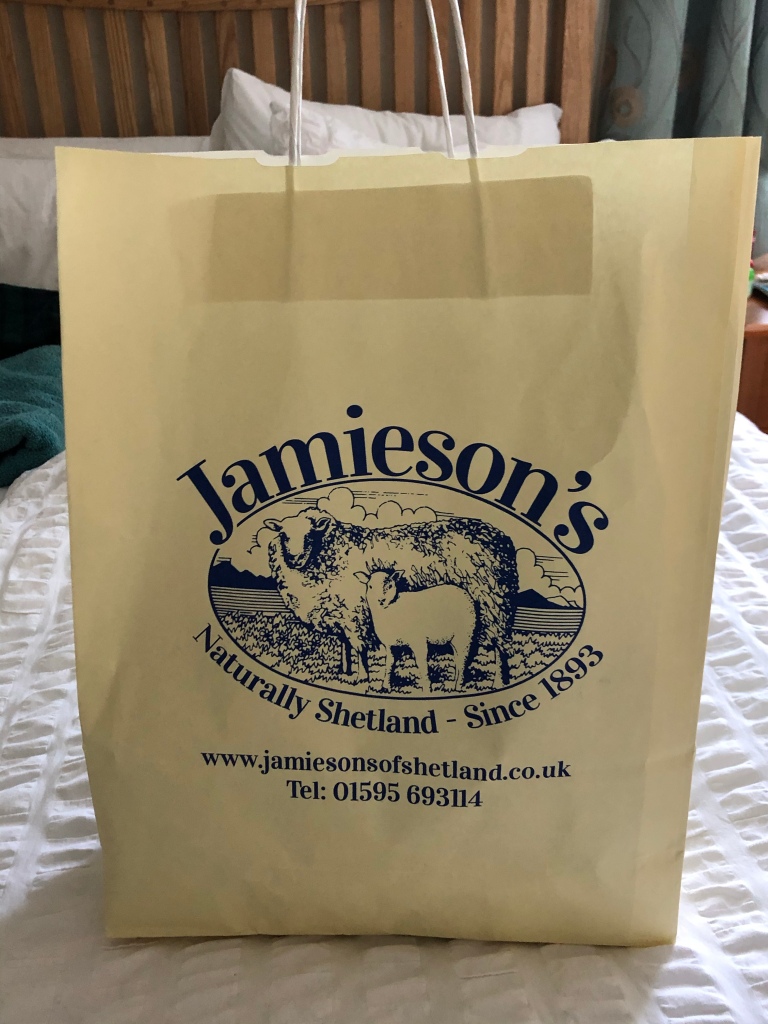 Jamieson’s bag