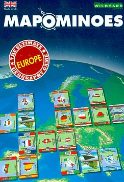 The card game Mapominoes: Europe from Stanfords