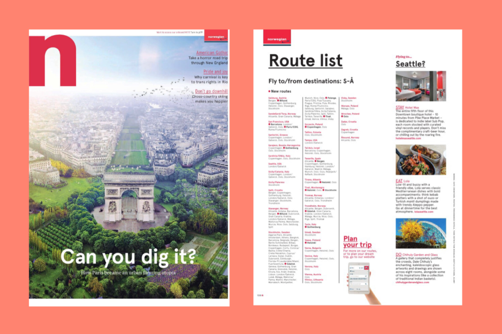 N Magazine February 2020 issue, featuring Seattle