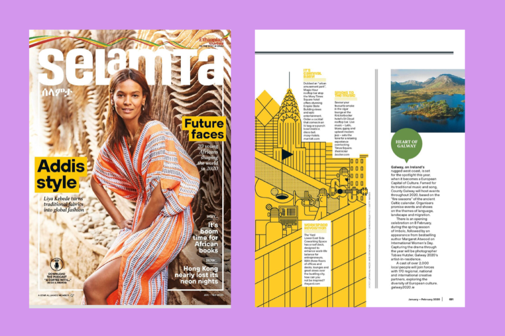 Selamta January-February 2020 issue featuring Galway 