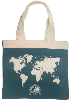 Stanfords book bag in teal 