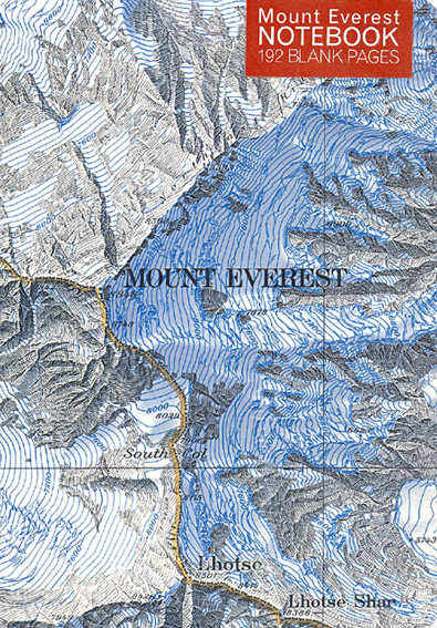 Everest notebook from Stanfords