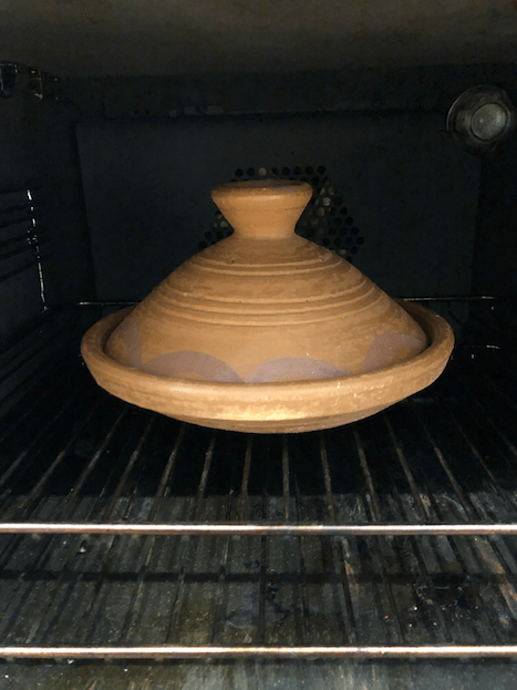 Tagine in the oven