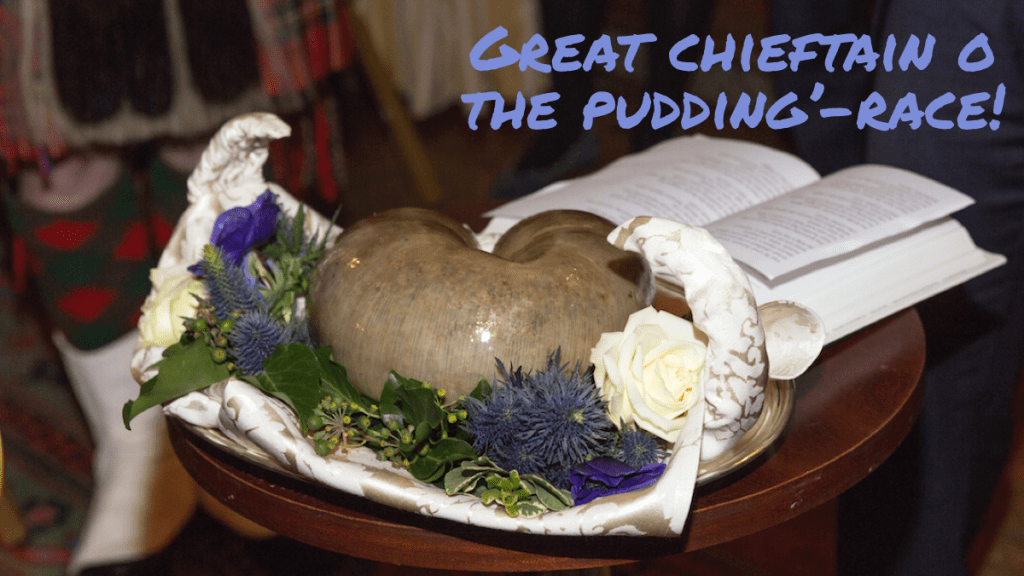 A Burns Supper held at Downing Street when Theresa May was PM 