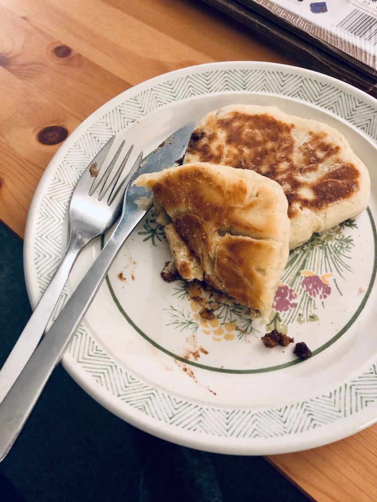 Korean walnut pancakes