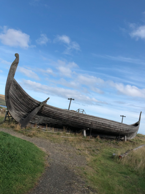 The Haroldswick longboat