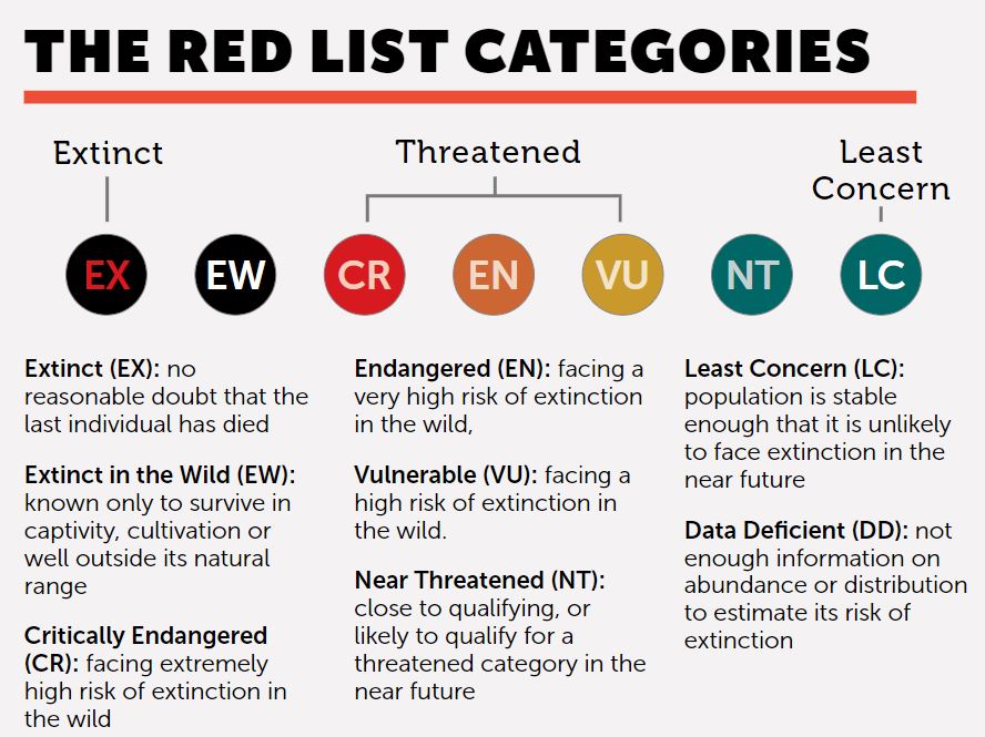IUCN Red List categories