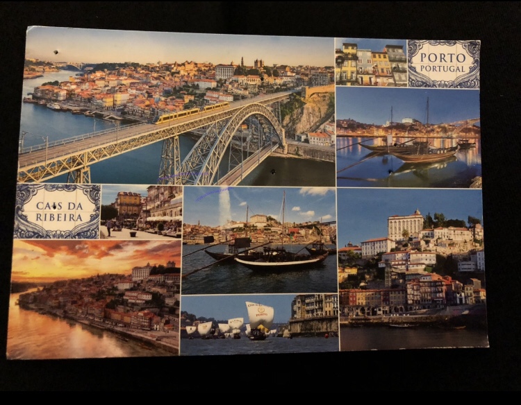 A postcard from Porto in Portugal